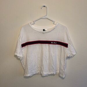 H&M NYC Crop Top